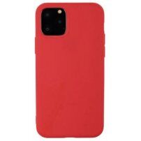 Maskica od meke plastike za iPhone 13 Pro - crveni