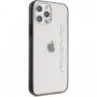AMG Metallic Black Edges maska pro iPhone 12 Pro Max - proziran