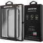 AMG Metallic Black Edges maska pro iPhone 12 Pro Max - proziran