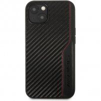 AMG Carbon Effect maska sa teksturom karbonskih vlakana pro iPhone 13 - crni