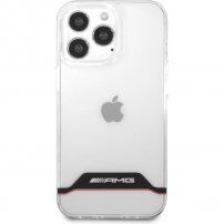 AMG Red Stripes maska pro iPhone 13 Pro Max - proziran