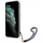 Guess Marble Stripe maska pro iPhone 11 - plavi