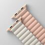 UNIQ Revix dvostrani remen pro Apple Watch Ultra 49mm / 46mm / 45mm / 44mm / 42mm - ružičastobež
