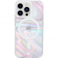 Case Mate Soap Bubble holografska maska sa MagSafe pro iPhone 13 Pro - proziran