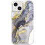 Case Mate Tough Print mramorna maska pro iPhone 13 mini - sivi