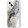 Case Mate Tough Print mramorna maska pro iPhone 13 mini - sivi