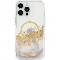 Case Mate Karat Marble maska sa MagSafe pro iPhone 13 Pro - zlatni