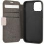 Guess 4G Printed Stripe flip futrola pro iPhone 13 - ružičasto