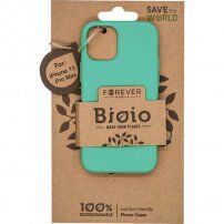 Forever Bioio ekološki razgradiva maska pro iPhone 13 Pro Max - tirkizni
