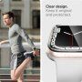 Spigen Ultra Hybrid futrola za Apple Watch 45mm - prozirno
