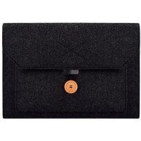 Višenamjenska omotnica od filca za iPad do 13" / MacBook do 14" - crna