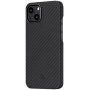 Pitaka MagEZ 2 maska s teksturom karbonskih vlakana pro iPhone 13 - crni