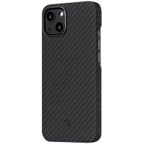 Pitaka MagEZ 2 maska s teksturom karbonskih vlakana pro iPhone 13 - crni
