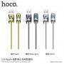 HOCO kabel za punjenje i sinkronizaciju za Apple uređaj - vitez tame - 1m - siva