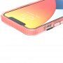Zaštitna prozirna maska sa uzorkom križeva za iPhone 13 mini - ružičasti