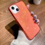 Prozirna maska sa promjenljivim srcima za iPhone 11 Pro - crveni