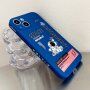 Maska od mekane plastike astronaut za iPhone 12 Pro - plavi