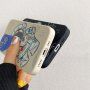 Maska od mekane plastike astronaut u svemiru za iPhone 13 Pro - bež