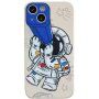 Maske od mekane plastike astronaut sa dalekozorom za iPhone 13 Pro Max - bež