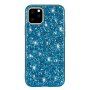 Zaštitna maska sa šljokicama za iPhone 11 Pro - plavi