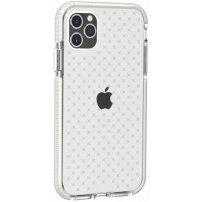 Zaštitna prozirna maska sa uzorkom križeva za iPhone 11 Pro Max - bijeli