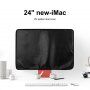 Zaštitna navlaka s džepovima za iMac 24 " - crni