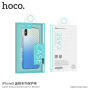 HOCO Lattice maskica sa šljokicama za iPhone XS / iPhone X - bijela