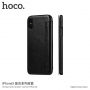 HOCO flip futrola za Apple iPhone XS / iPhone X - crna