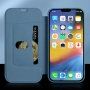 Futrola novčanik od silikona i PU kože za iPhone 13 Pro - crveno