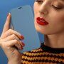 Futrola novčanik od silikona i PU kože za iPhone 13 - crno