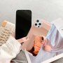Maskica sa zrcalnom površinom za iPhone 13 mini - ružičasto zlatni