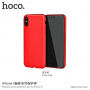 HOCO tanka zaštitna maskica za Apple iPhone XS / iPhone X - crvena