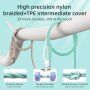 JOYROOM pleteni podatkovni kabel za punjenje PD 20W USB -C /Lightning za iPhone / iPad / iPod / AirPods- 2 m - ružičasti