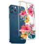 Prozirna zaštitna maska za 13 Pro Max - cvjetovi hibiskusa