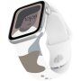 Silikonski remen s apstraktnim uzorkom za Apple Watch 42mm / 41mm / 40mm / 38mm - smeđe ljubičasti