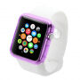 HAWEEL tanka prozirna futrola/maskica Apple Watch 42mm - ljubičasti