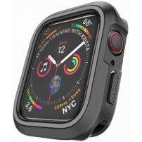Silikonska maskica za Apple Watch 40mm - crna - Siva