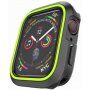 Silikonska maskica za Apple Watch 40mm - crna - zelena