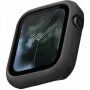 Uniq Lino silikonska futrola za Apple Watch 44mm - crno