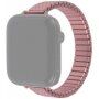 Tanki elastični remen od nehrđajućeg čelika za Apple Watch Ultra 49mm / 46mm / 45mm / 44mm / 42mm - ružičasto zlatni