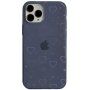 Prozirna maska sa promjenljivim srcima za iPhone 11 Pro Max - plavi