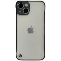 Zaštitna mat prozirna maska za iPhone 13 mini - zeleni