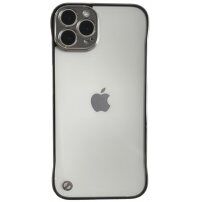 Zaštitna mat prozirna maska za iPhone 13 Pro - srebrni