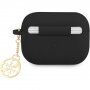 Guess 4G Charm silikonski omot za AirPods Pro - crni