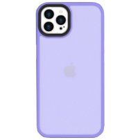 Zaštitna mat maska za iPhone 13 Pro Max - ljubičasti