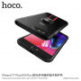 HOCO maskica s tekstilnim držačem za Apple iPhone 7 Plus / 8 Plus - crna