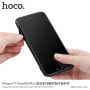 HOCO maskica s tekstilnim držačem za Apple iPhone 7 Plus / 8 Plus - crna