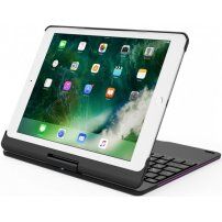 Okretna torbica s tipkovnicom za iPad 9,7" (2017/2018) / Pro 9,7" / Air 1 / 2 - crna