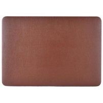 Poklopac s kožnom površinom za MacBook Air 13" (A1237 / A1304  / A1369 / A1466) - smeđi
