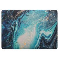 Mat maskica za MacBook Air 13" (A1932 / A2179 / A2337) - plavo-zlatni opal